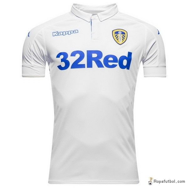 Camiseta Leeds United Replica Primera Ropa 2016/17 Blanco